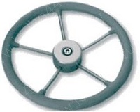 Рулевое колесо Riviera 350 мм (серое) от магазина Лодка Плюс
