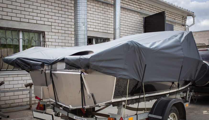  транспортировочный тент RealCraft 470 от магазина Лодка Плюс