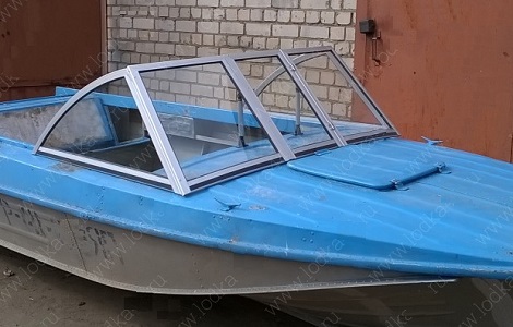 Люкс Казанка-5М2,3,4 ветровое стекло от магазина Лодка Плюс
