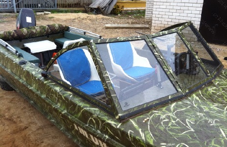 Премиум ветровое стекло Казанка-2М от магазина Лодка Плюс