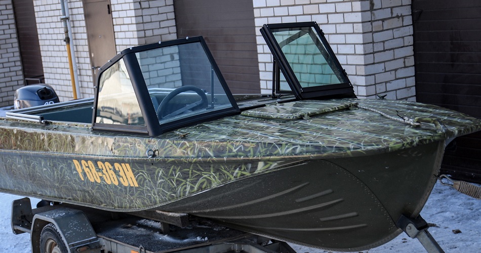 Auto ветровое стекло Казанка 5М от магазина Лодка Плюс