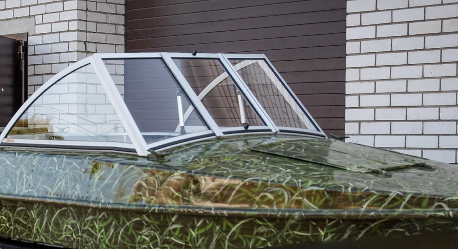 Люкс Обь-М ветровое стекло от магазина Лодка Плюс